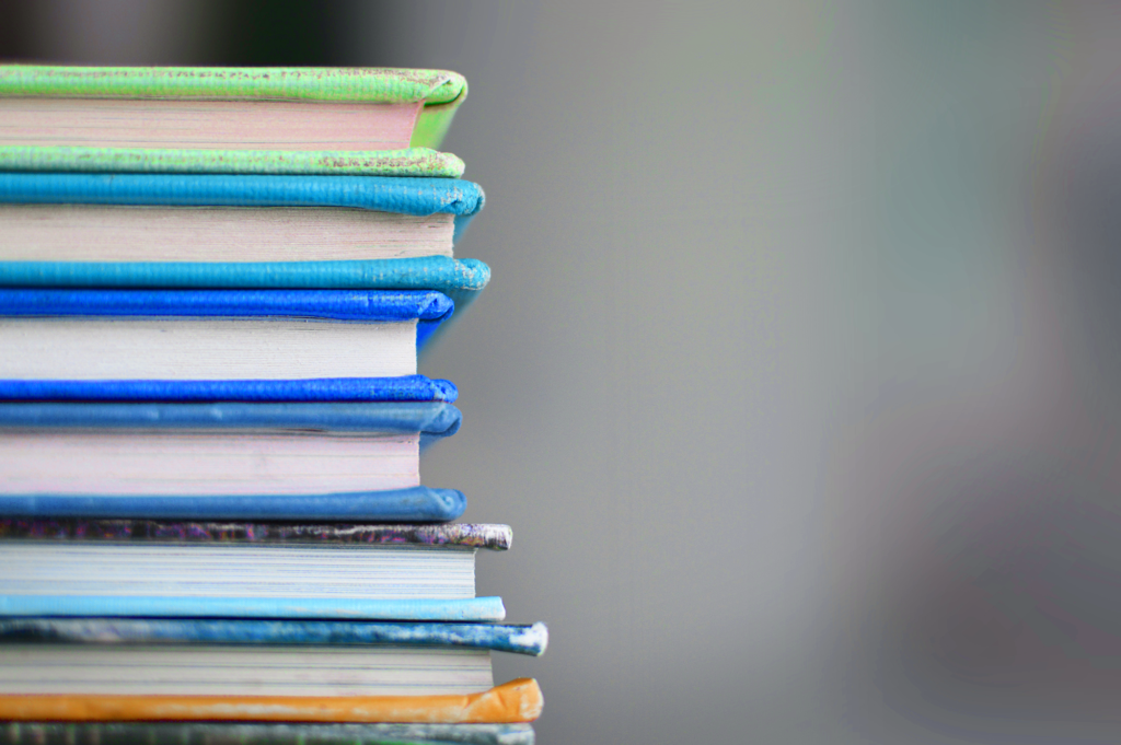 stack of books that are FDA resources