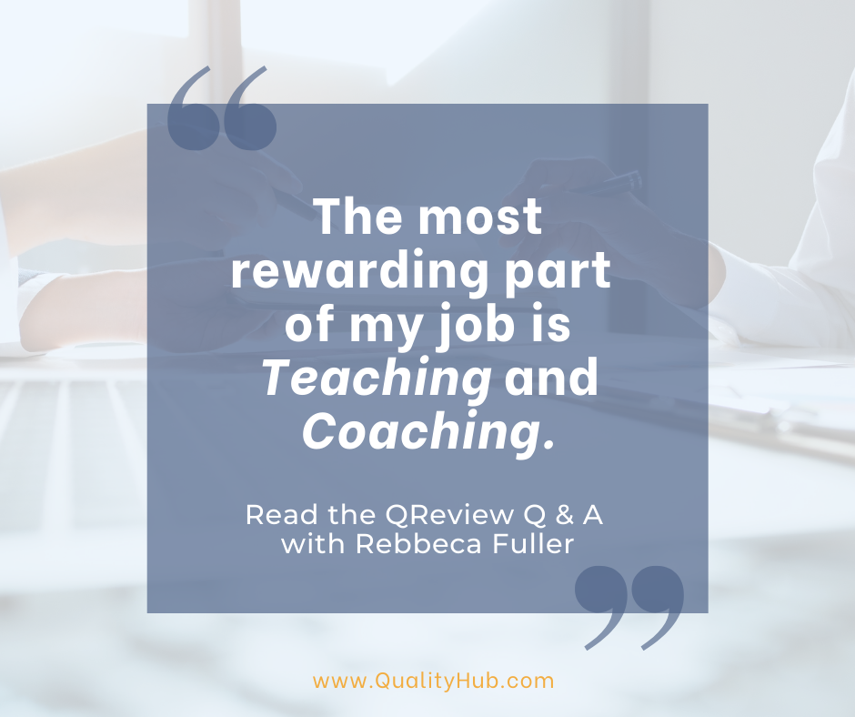 QReview Q&A with Rebecca Fuller